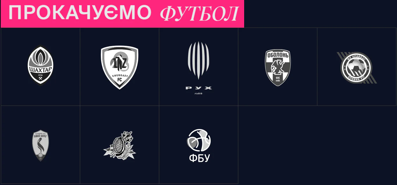 Зображення основних спортивних партнерів Фавбет